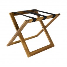 Αναδιπλούμενη ξύλινη μπαγκαζιέρα πολυτελείας, 56.7x42x46cm BQ709L